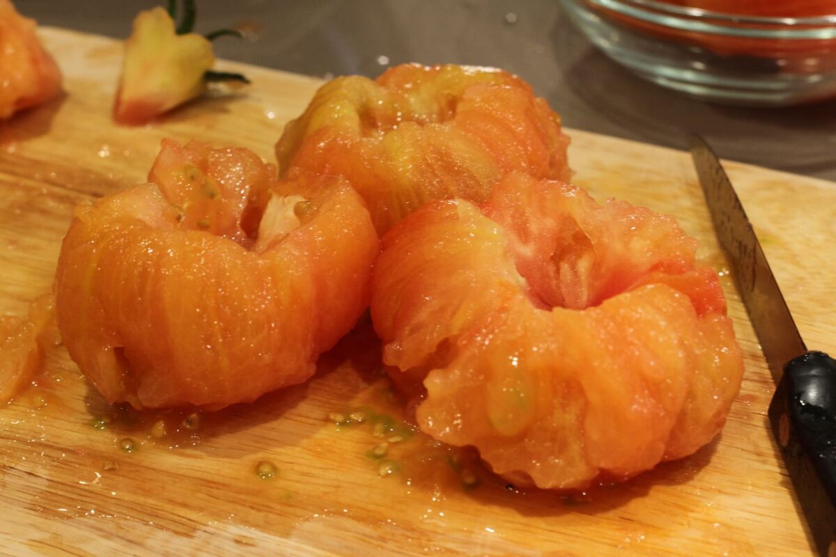 como pelar tomates paso 6