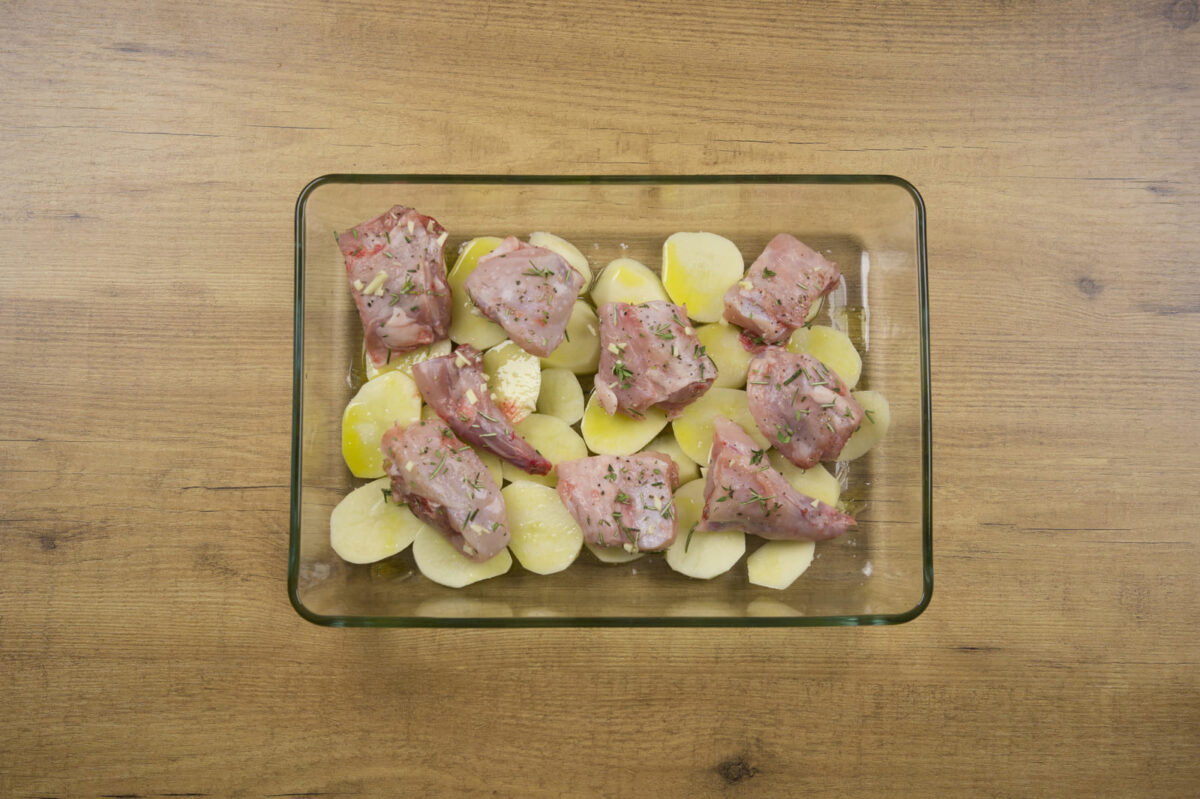 conejo al horno paso 11