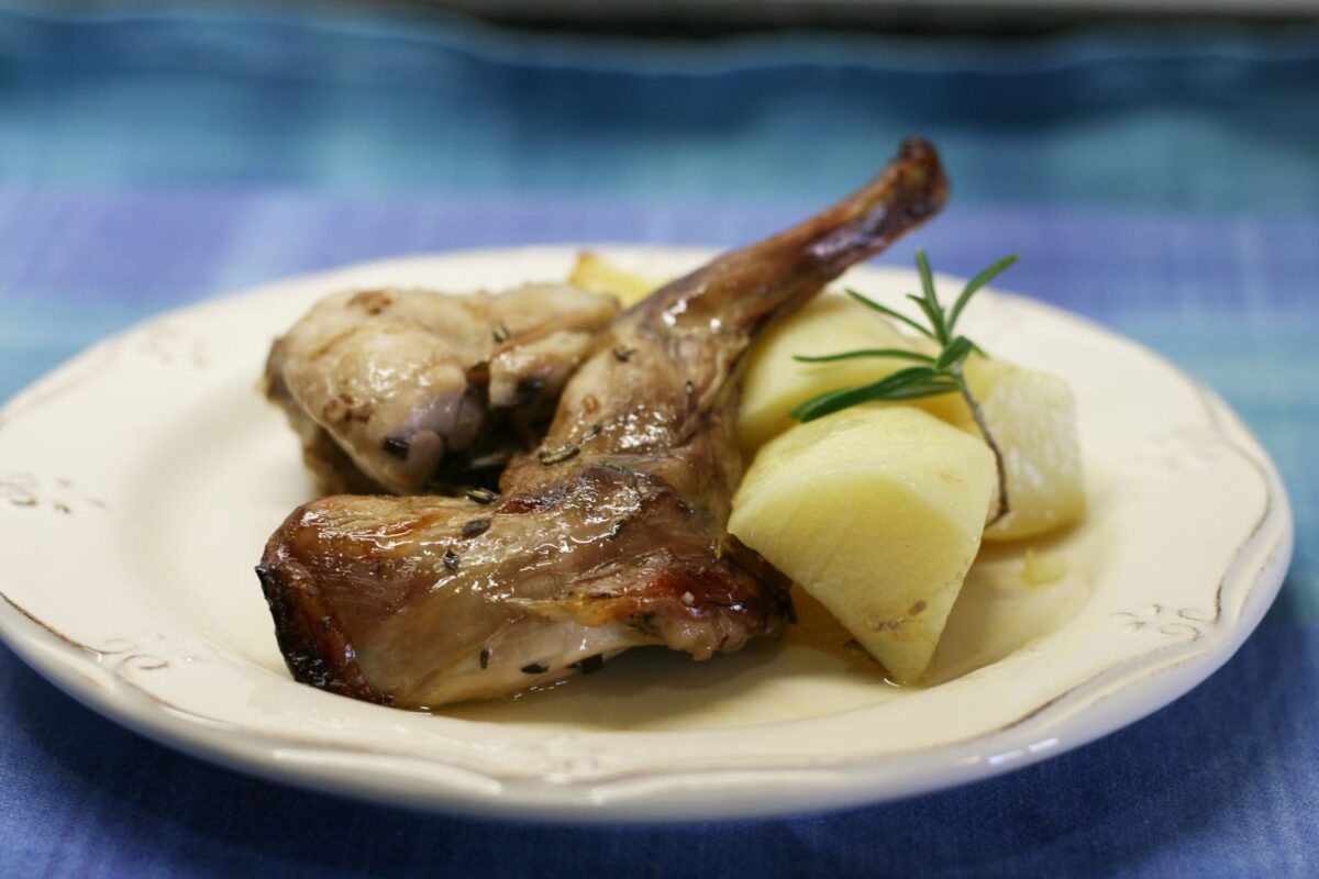 conejo al horno paso 16