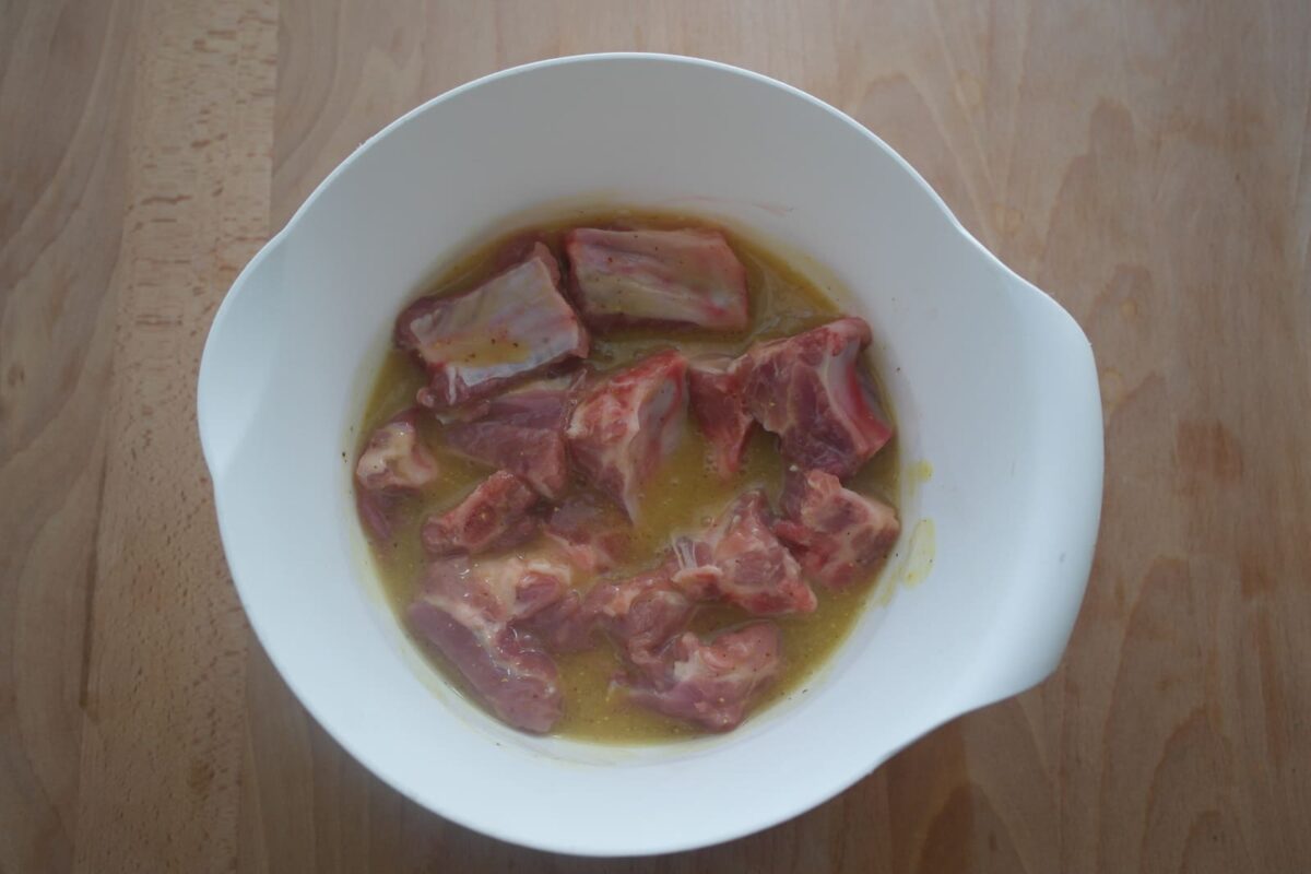 costillas caramelizadas mostaza y miel paso 6