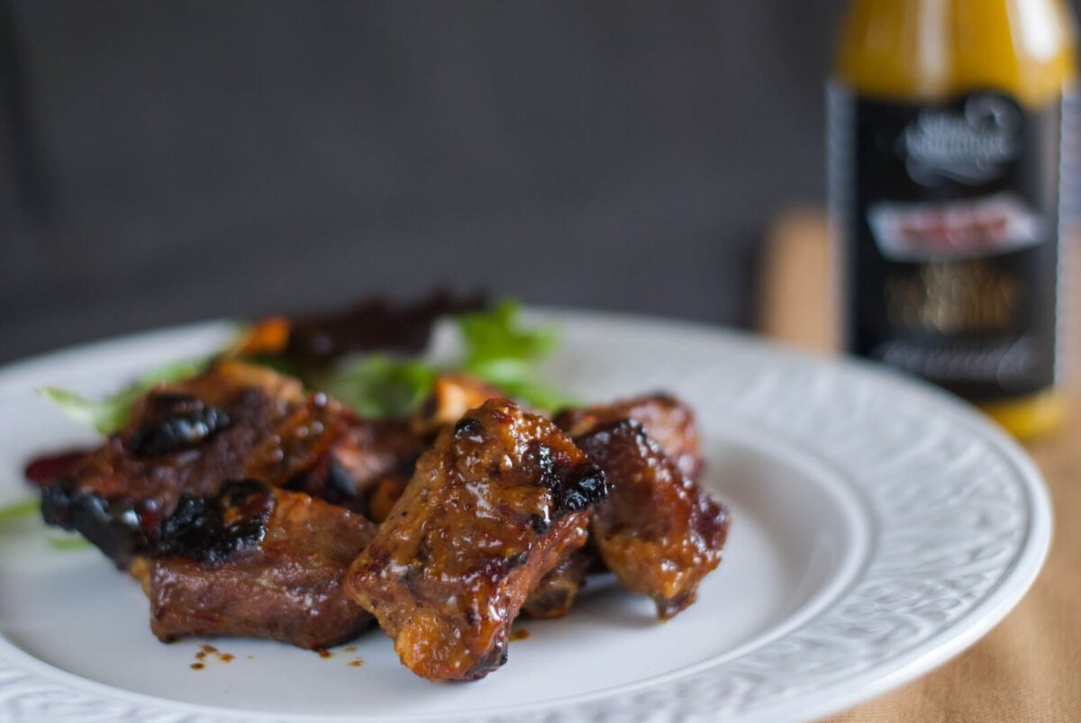costillas caramelizadas mostaza y miel paso 9
