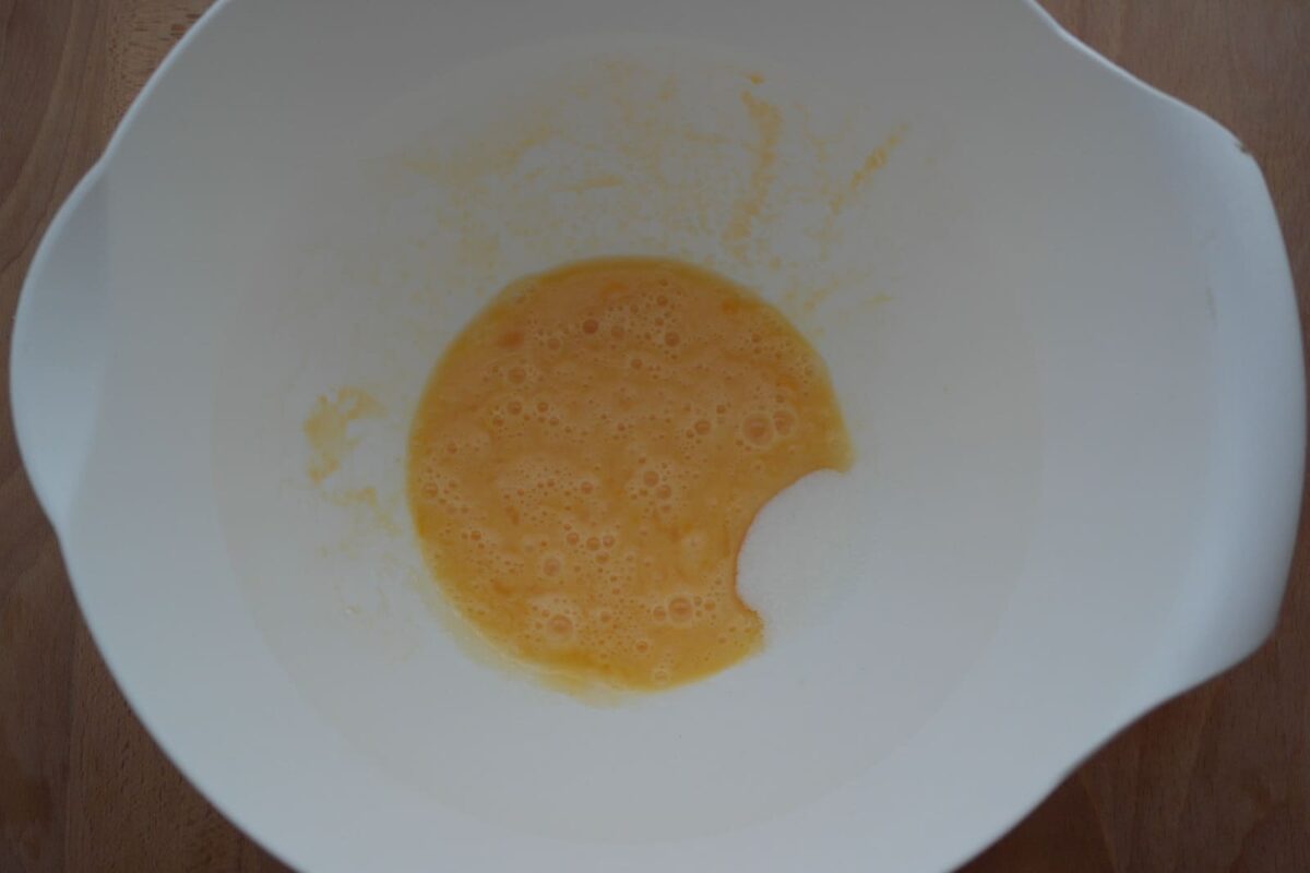 creme brulé de turrón de xixona con arándanos paso 4