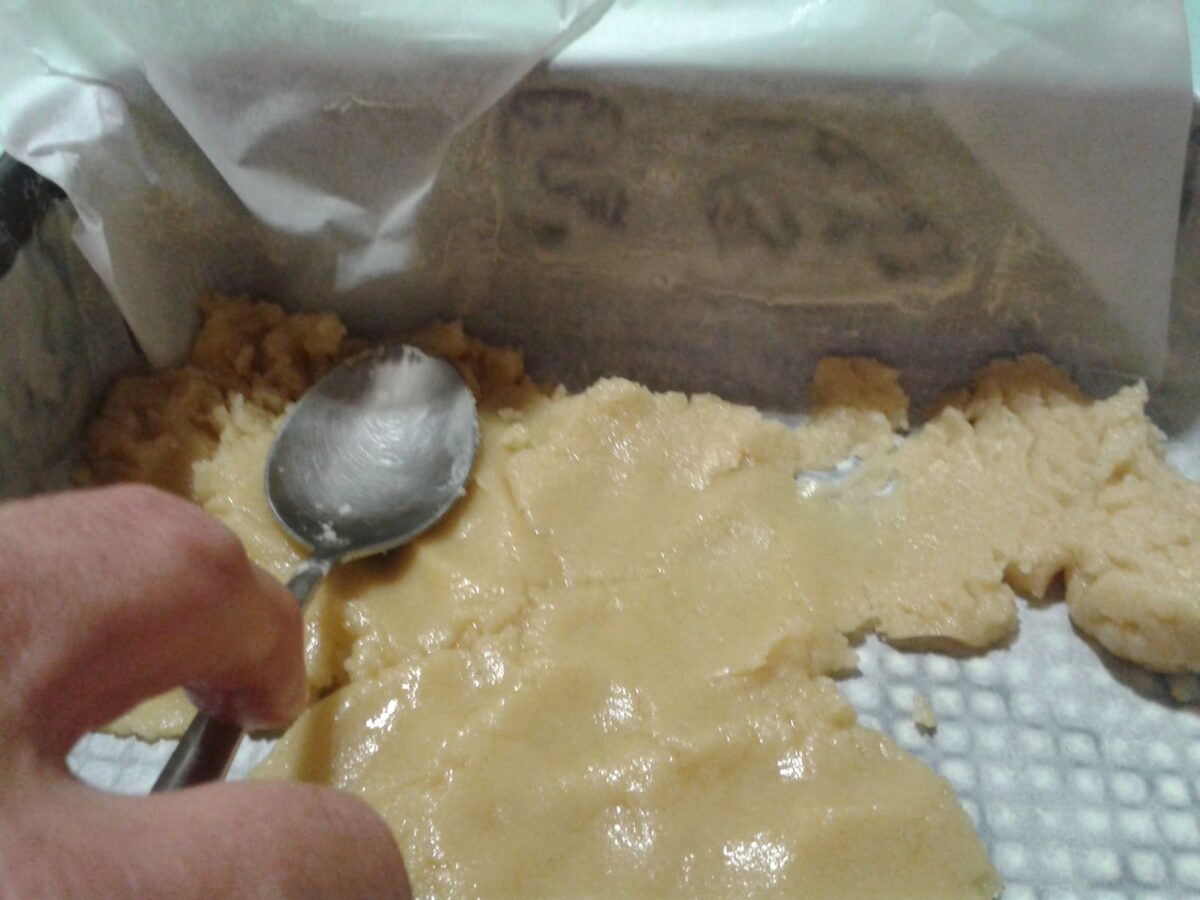 cuadraditos de limón lemon bars paso 13