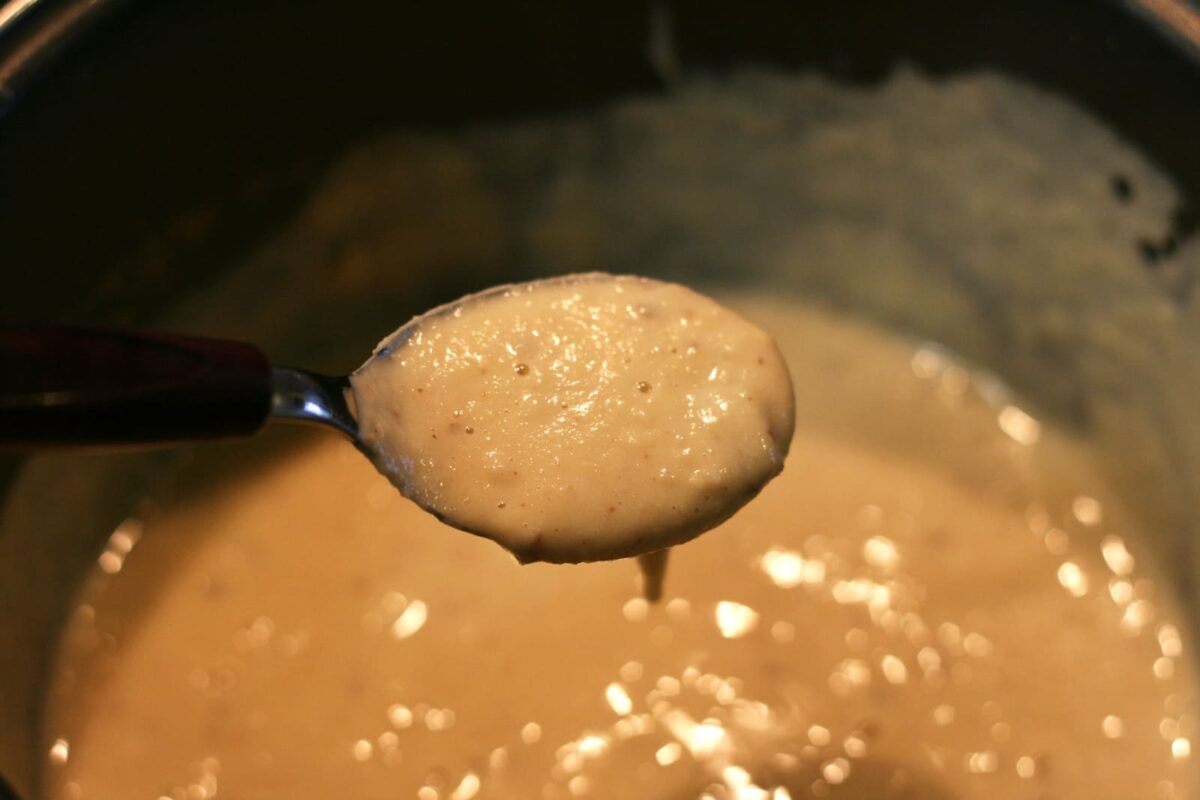 flan de castañas paso 11