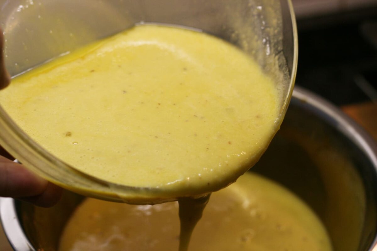flan de castañas paso 12