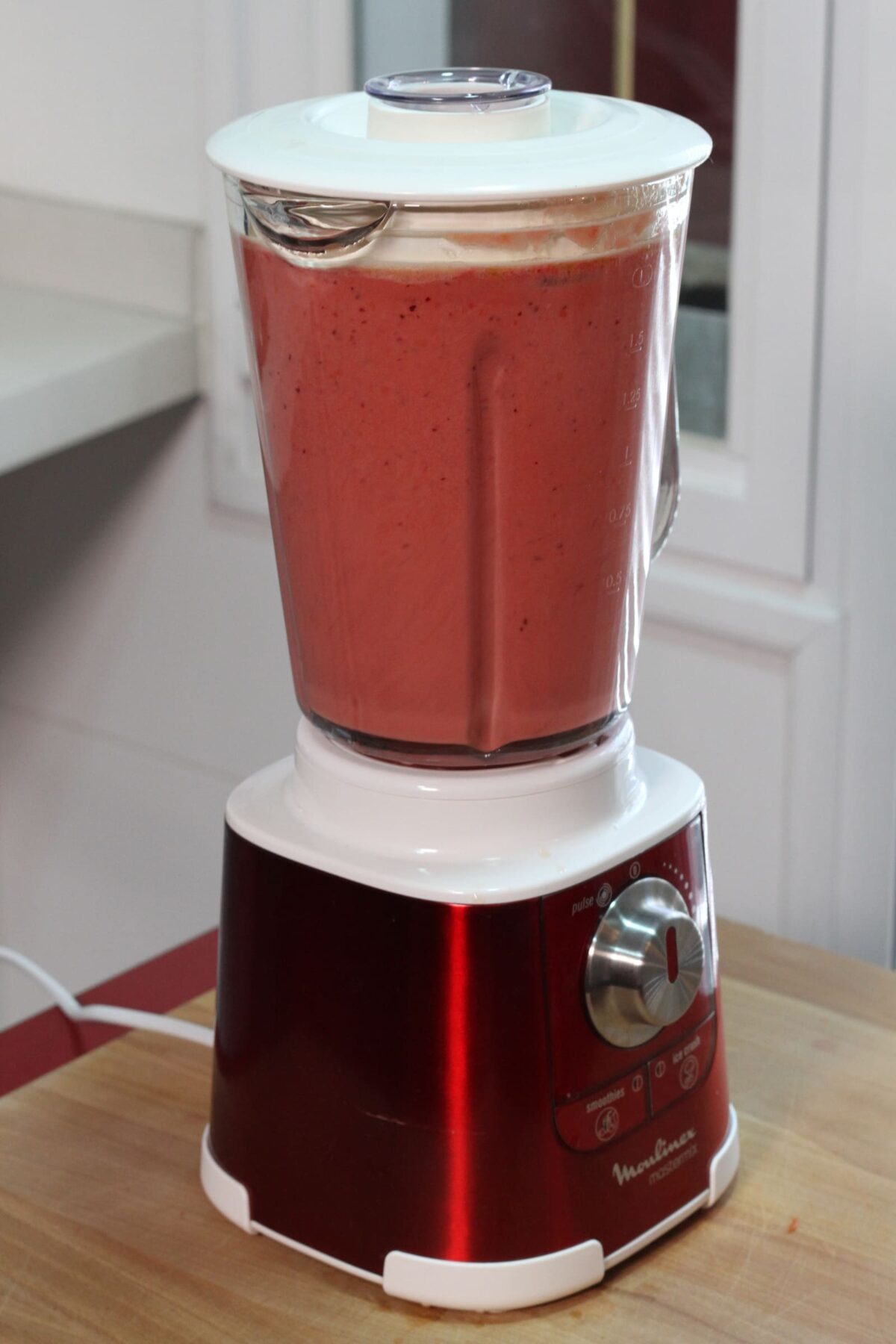 gazpacho de cerezas paso 12