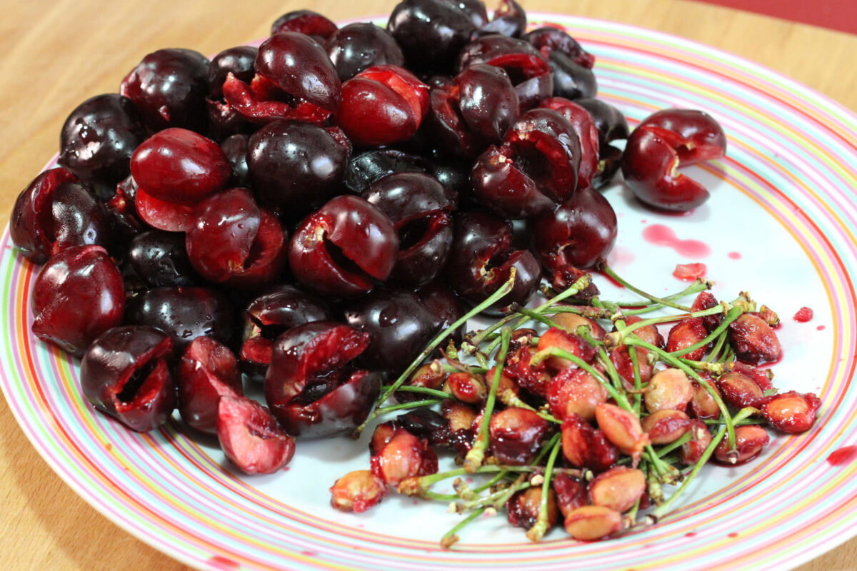 gazpacho de cerezas paso 5