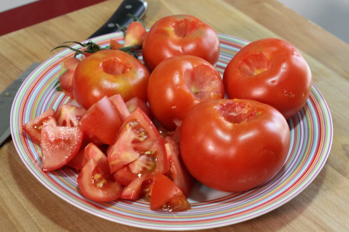 gazpacho de cerezas paso 6