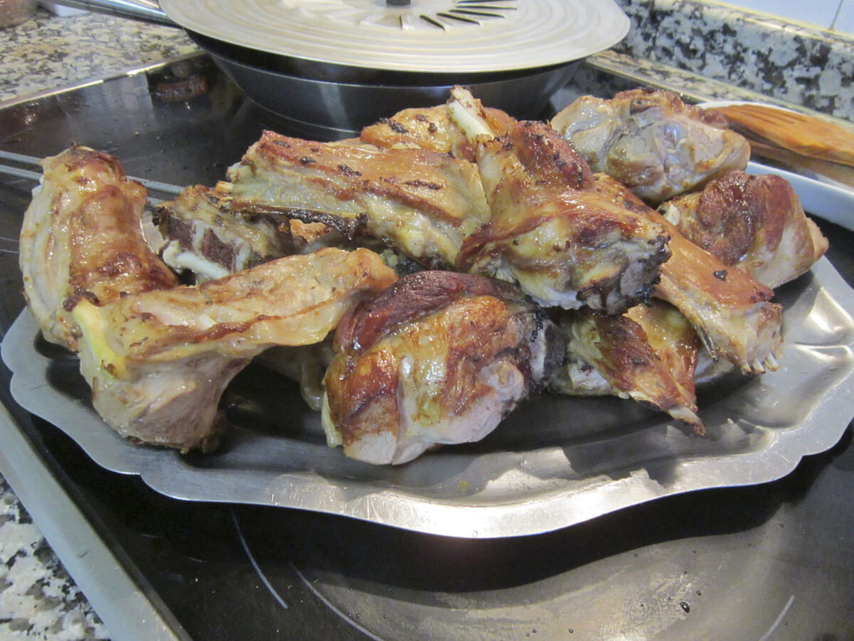 guiso de cordero con patatas paso 5
