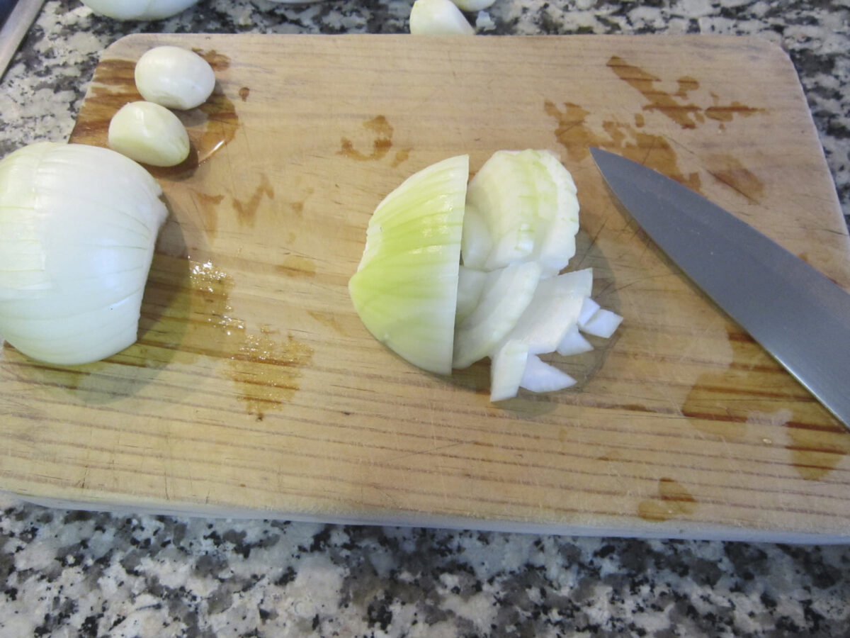 guiso de cordero con patatas paso 8