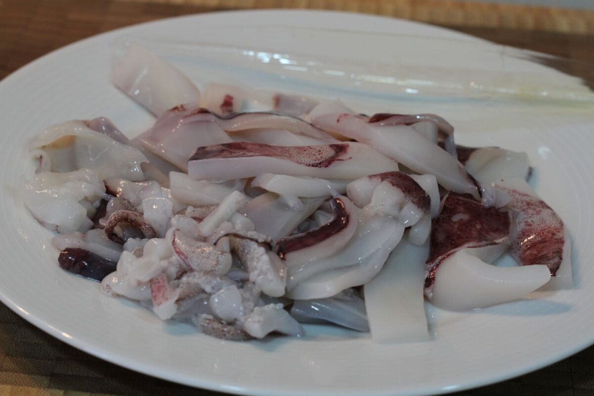 guiso patatas calamares paso 4