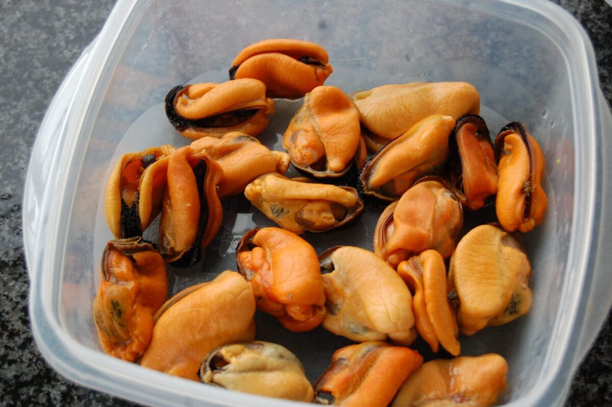 mejillones en escabeche paso 5