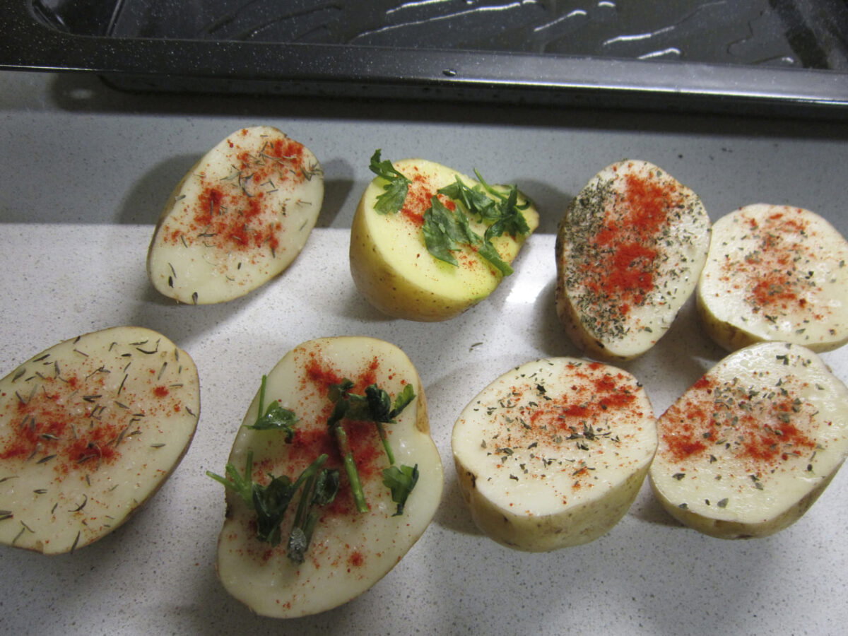 patatas asadas paso 9