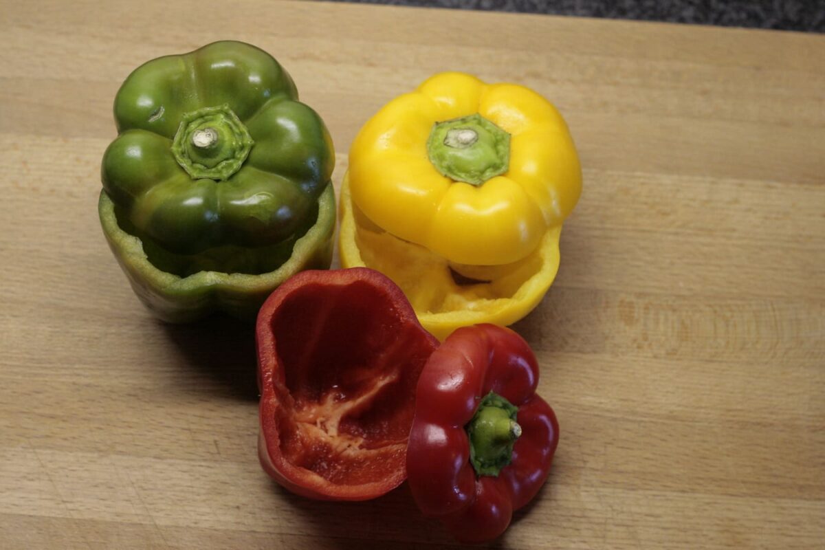 pimientos rellenos al horno paso 11