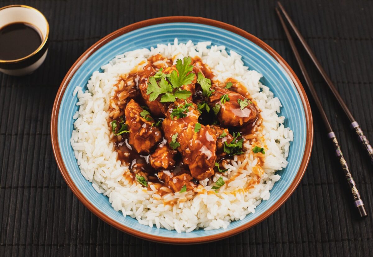 Pollo al estilo general TSO. Una receta china al estilo de Estados Unidos