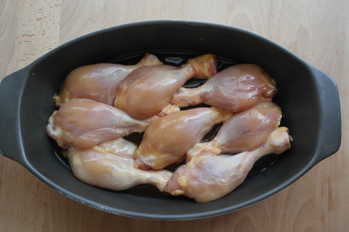 pollo asado con mostaza y miel paso 10
