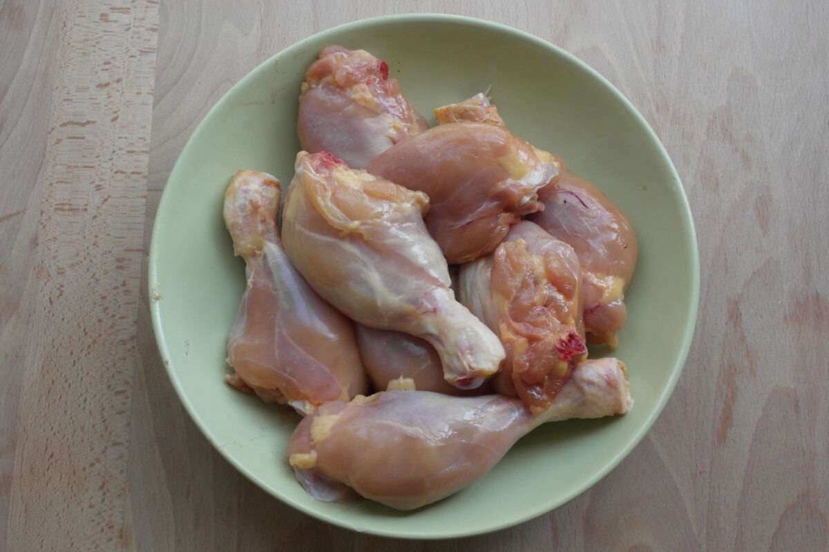 pollo asado con mostaza y miel paso 2