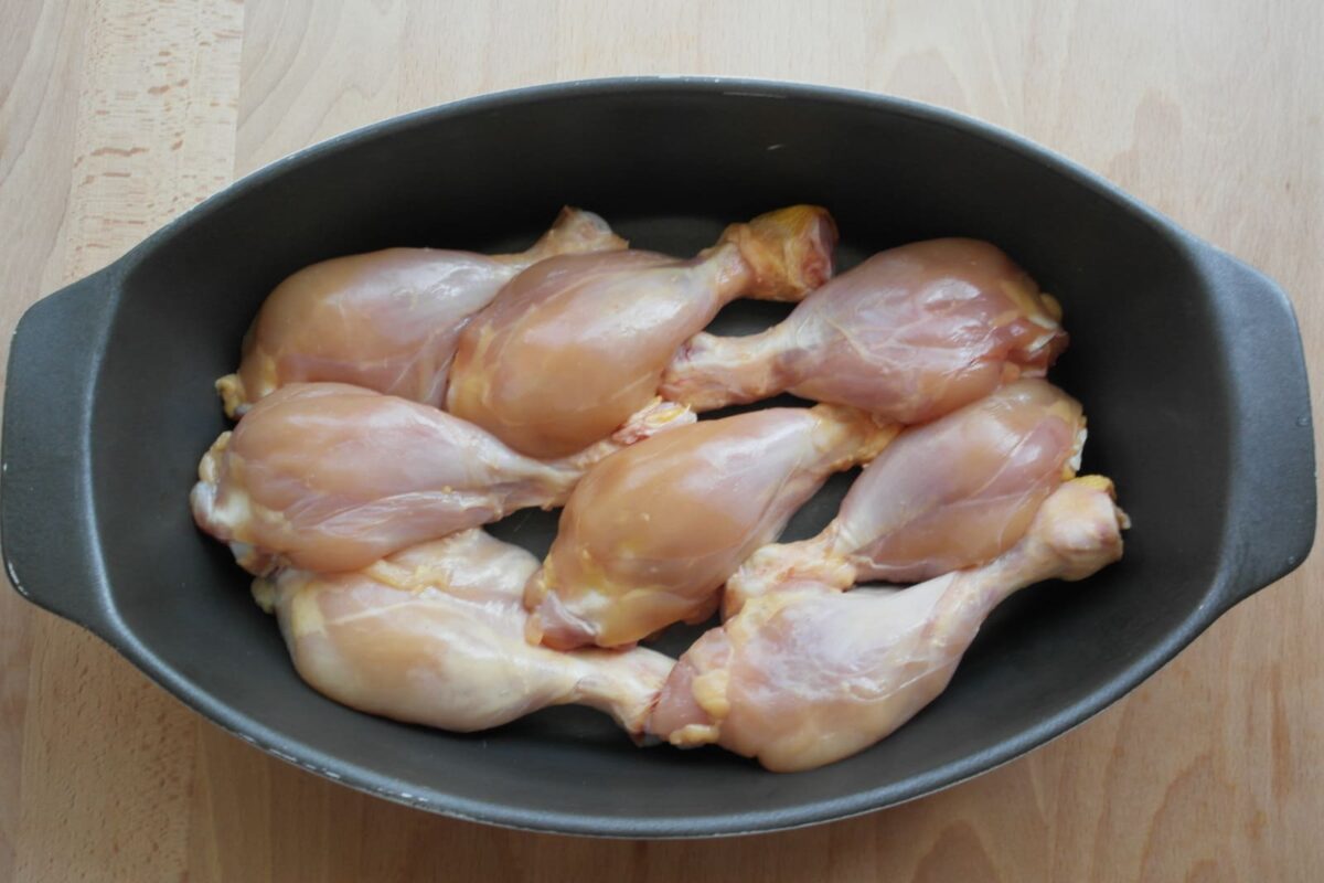 pollo asado con mostaza y miel paso 9