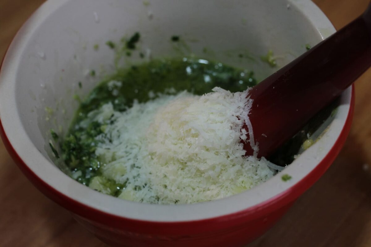salsa pesto paso 9