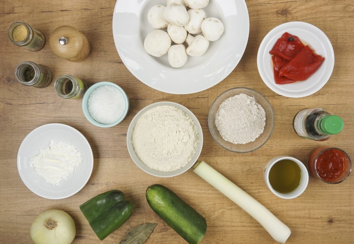 Seitán relleno de verduras. Una receta fácil y económica