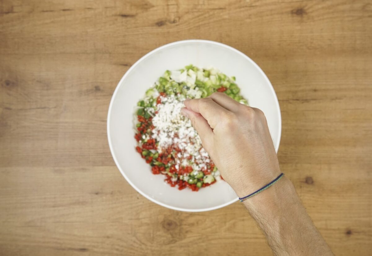 Seitán relleno de verduras. Una receta fácil y económica