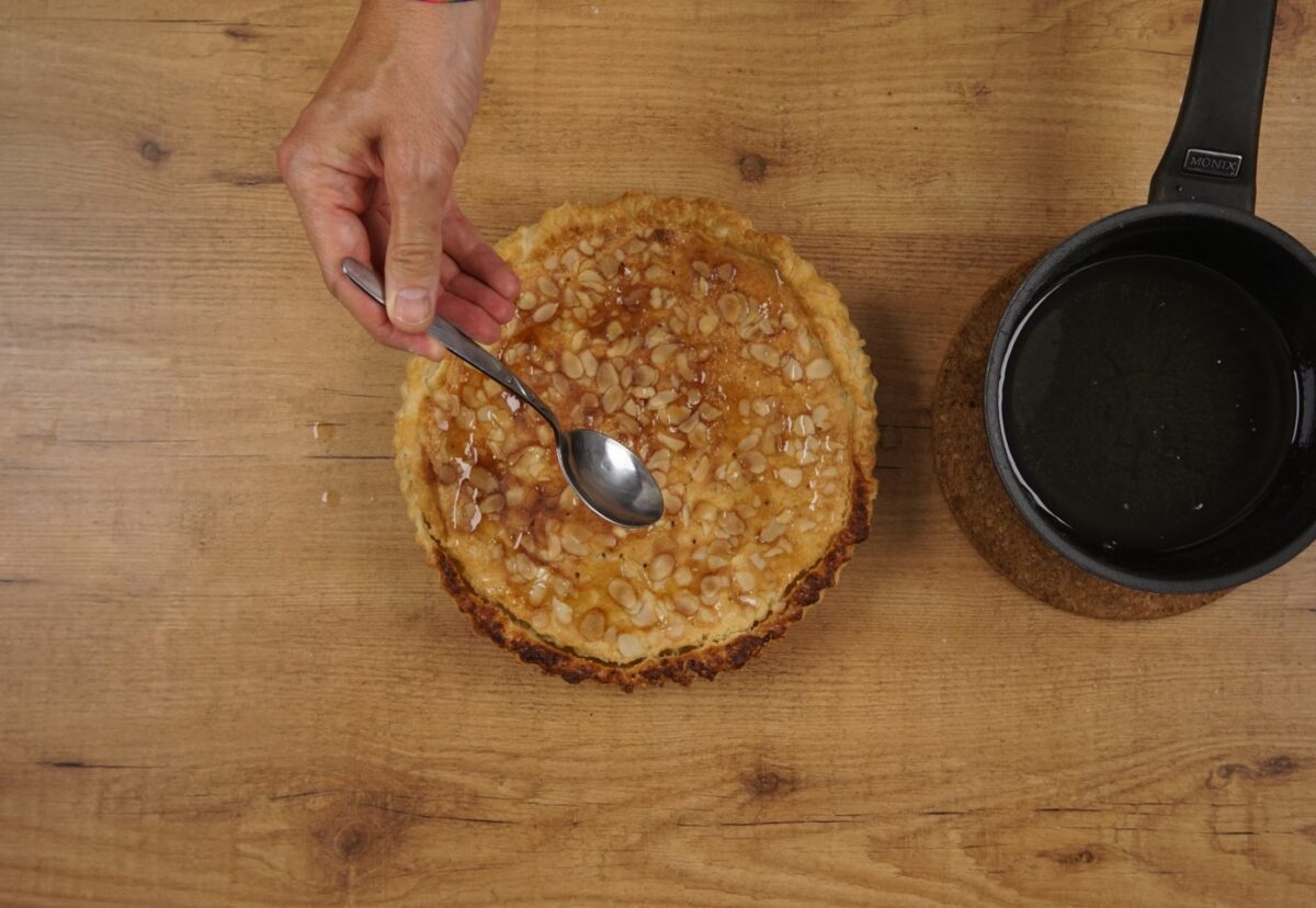 Tarta asturiana de almendras