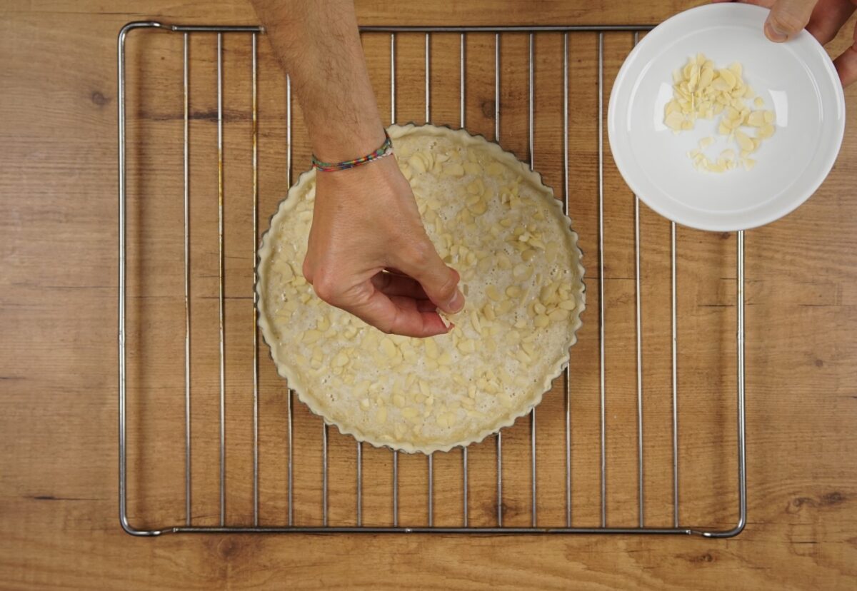 Tarta asturiana de almendras