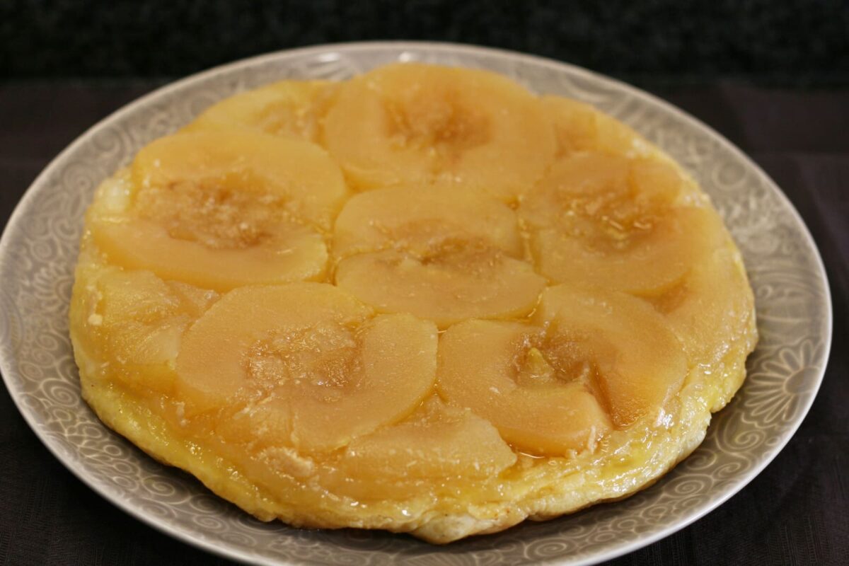 tarta casera manzana tarta tatin paso 12