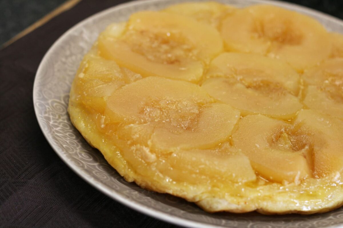 tarta casera manzana tarta tatin paso 13