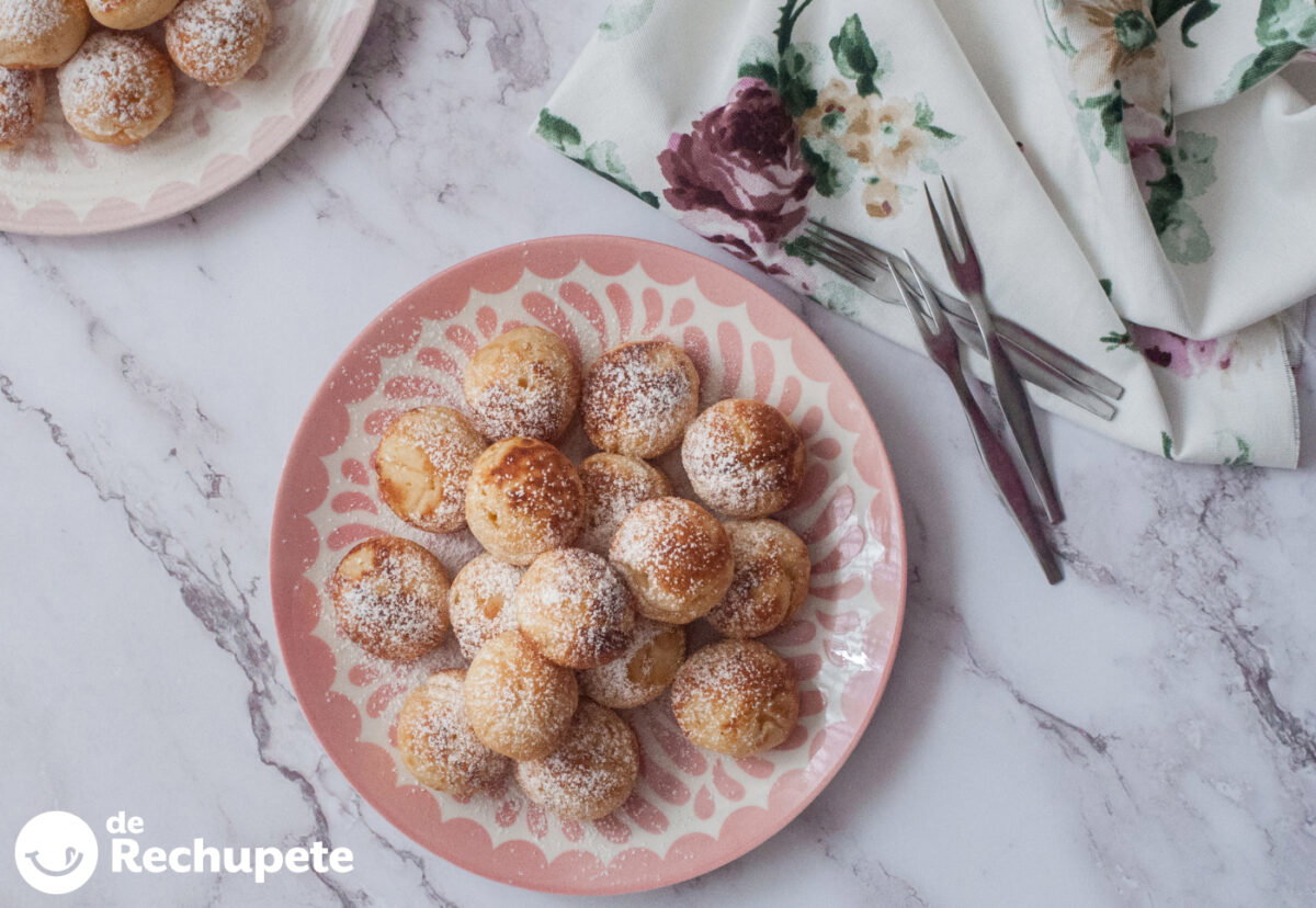 Aebleskiver daneses. Buñuelos dulces paso a paso