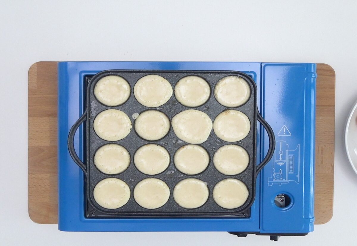 Aebleskiver daneses. Buñuelos dulces paso a paso