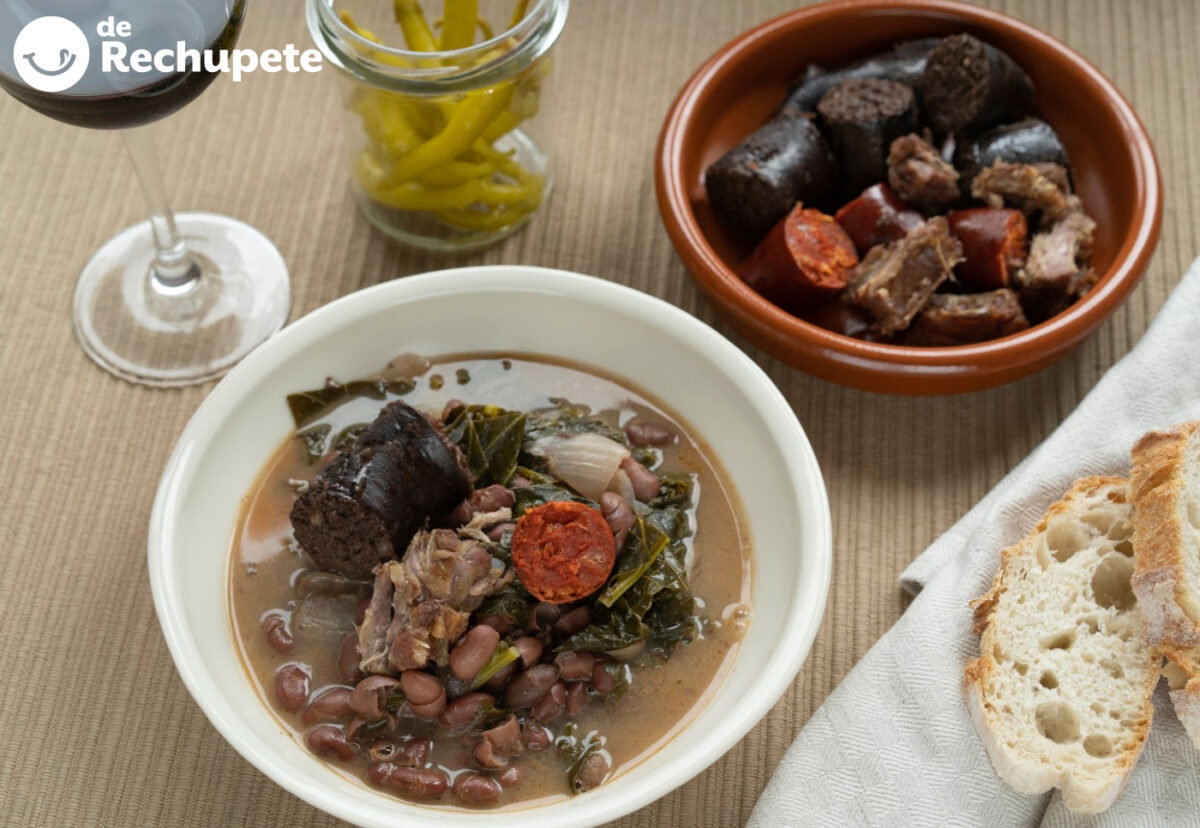 Alubias de Tolosa con costillas. Una receta vasca tradicional