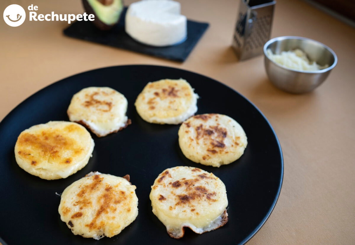 Arepas de queso colombianas
