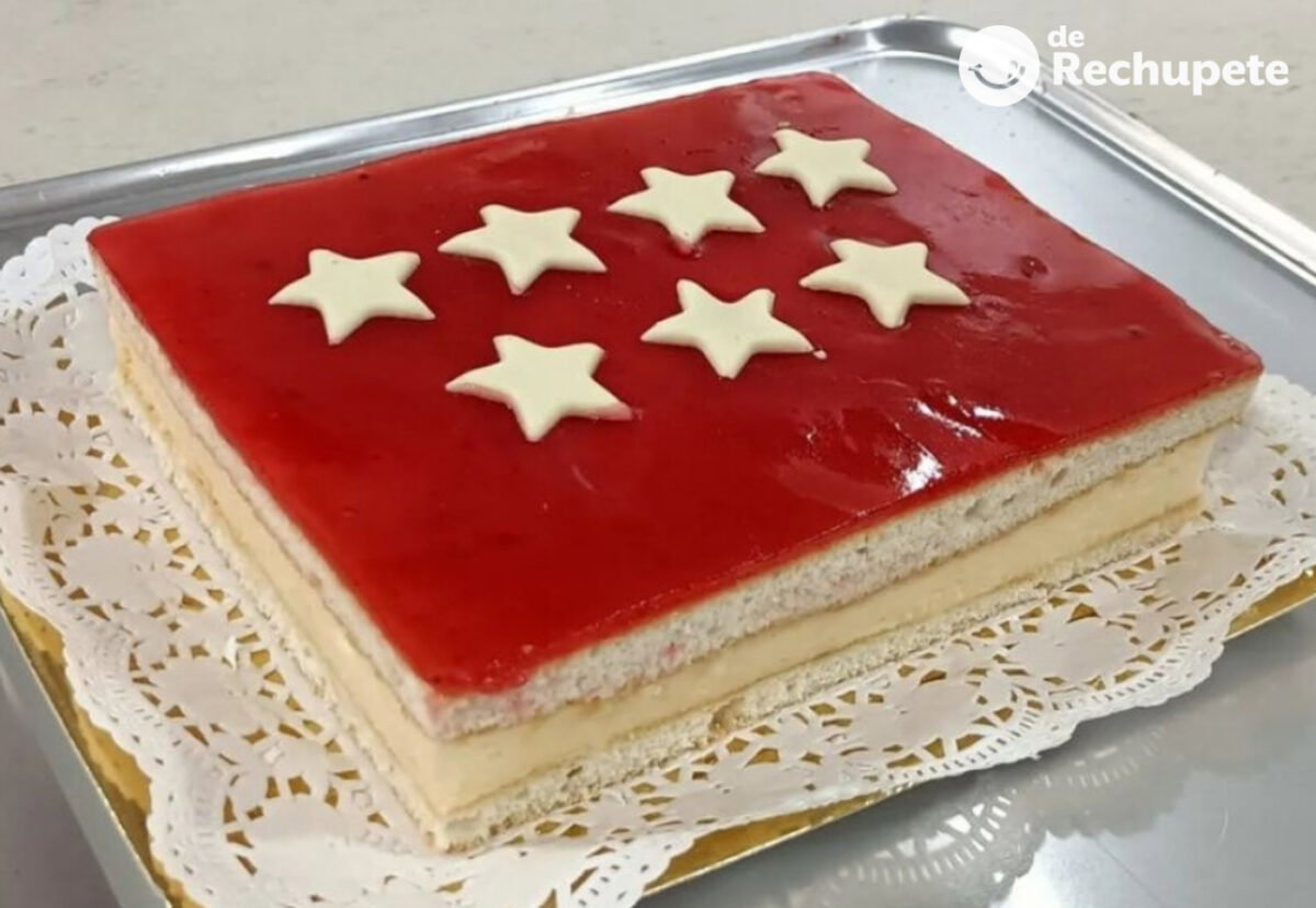 Banderita madrileña, un postre para celebrar el  de mayo