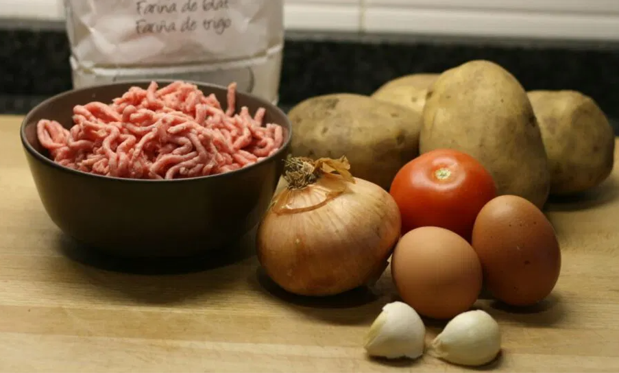 Papas rellenas colombianas ingredientes