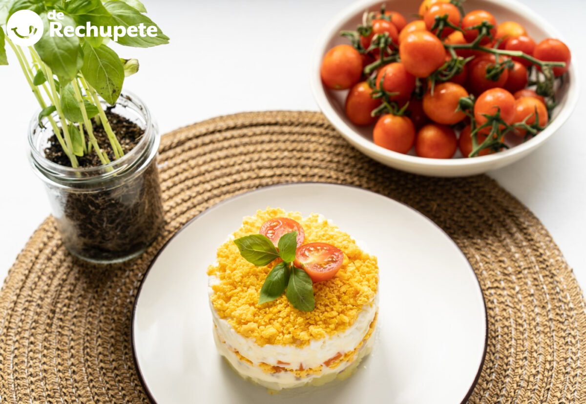 Ensalada Mimosa. Una receta muy sencilla y saludable