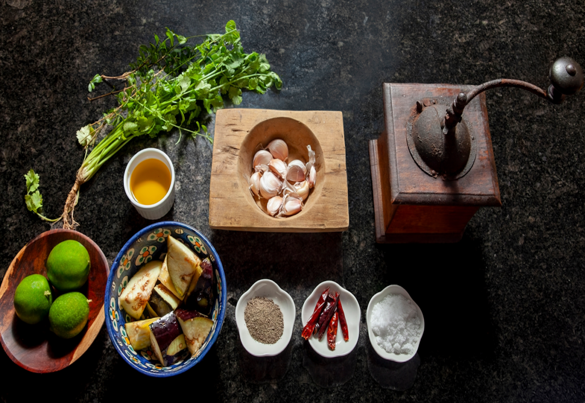 Zaalouk o ensalada de berenjena marroquí paso a paso
