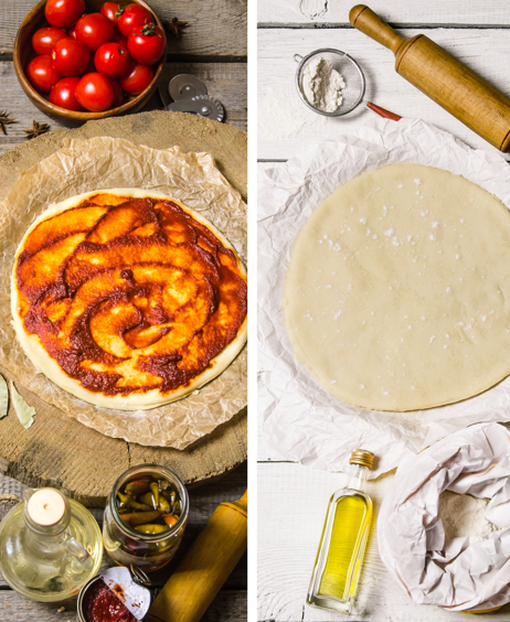 Masa de pizza sin levadura ¿Pizza con cerveza?