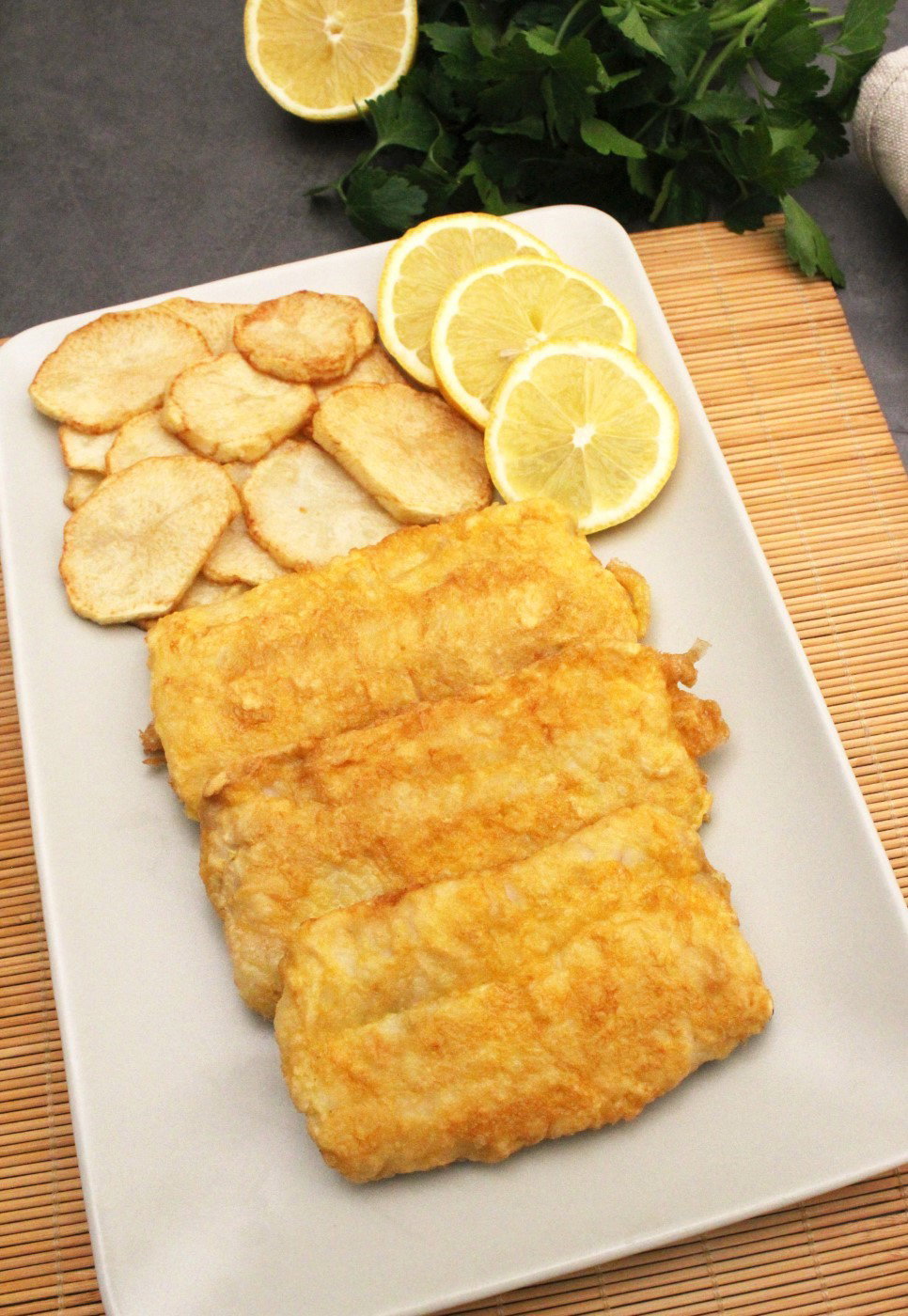 Merluza rebozada. Un plato rápido y listo en 20 minutos
