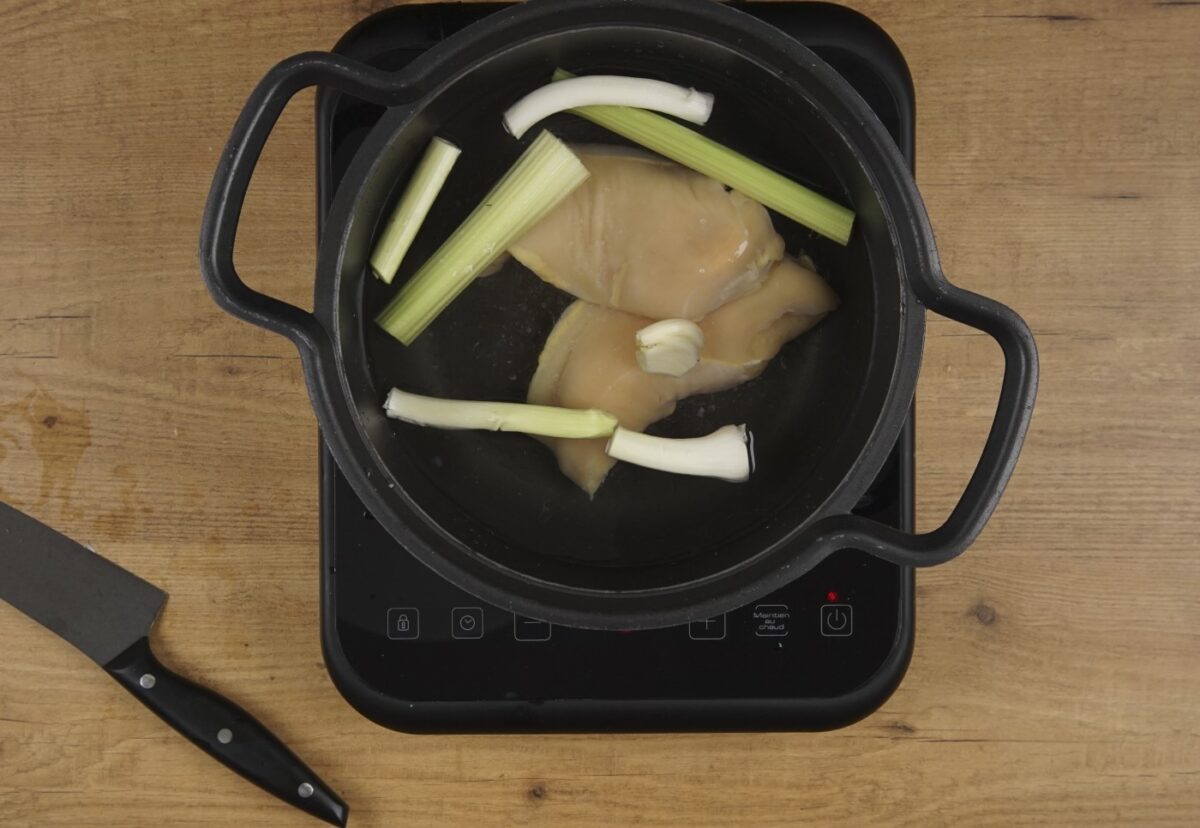 Pastel de patata y pollo. Una receta fácil paso a paso