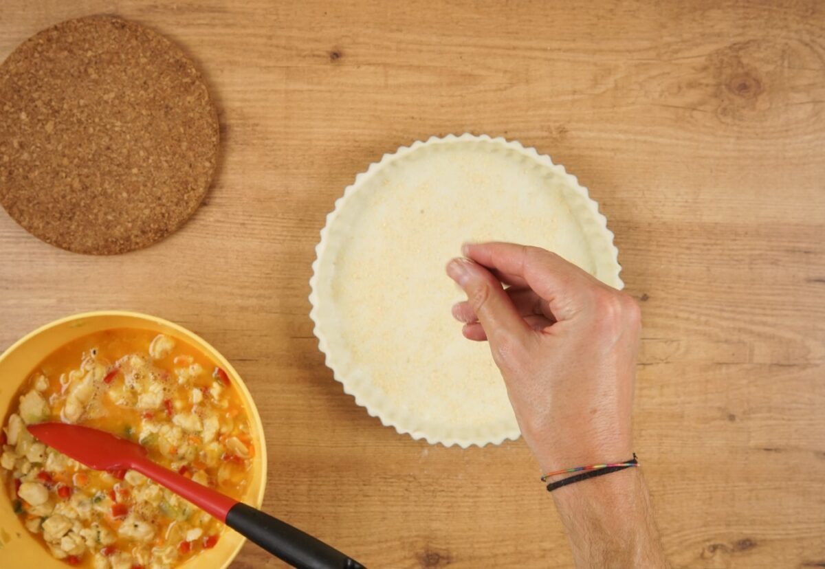 Pastel de pollo al horno paso a paso