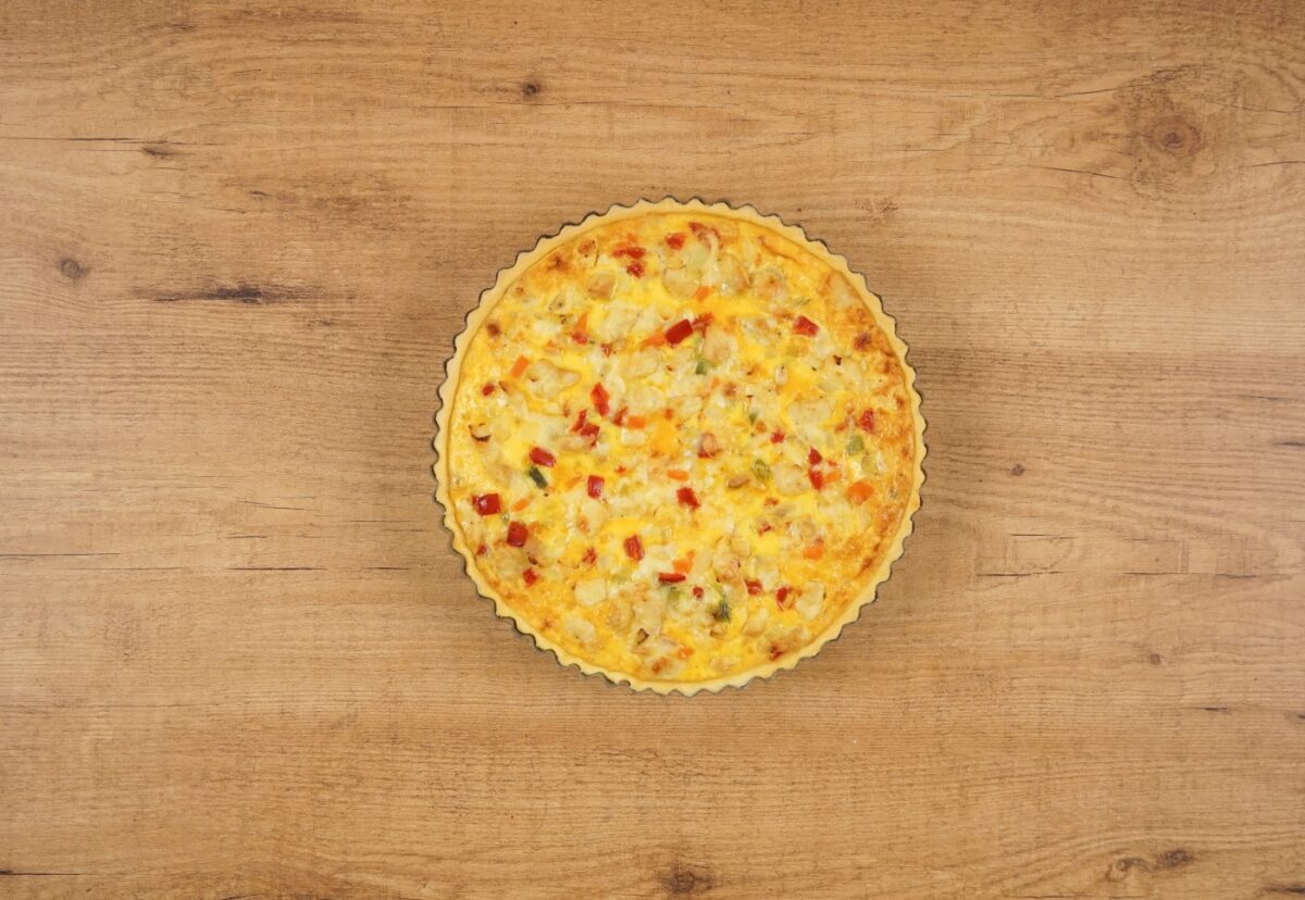 Pastel de pollo al horno paso a paso