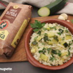 Arroz con calabacín. Receta rápida, sabrosa y fácil