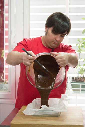 brownies de chocolate paso 19