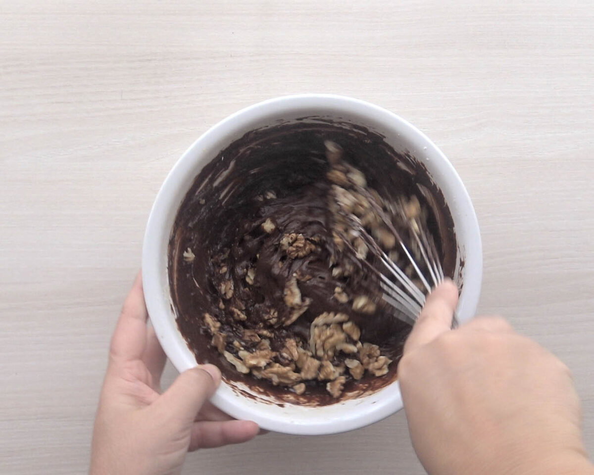brownies de chocolate paso 20