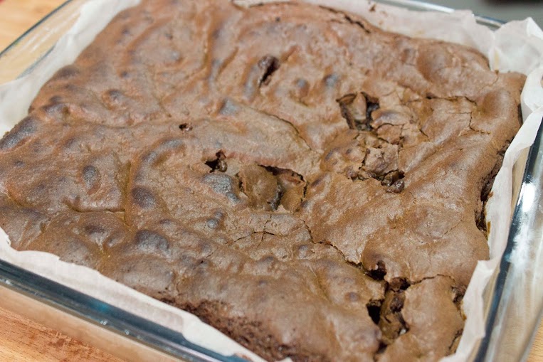 brownies de chocolate paso 23