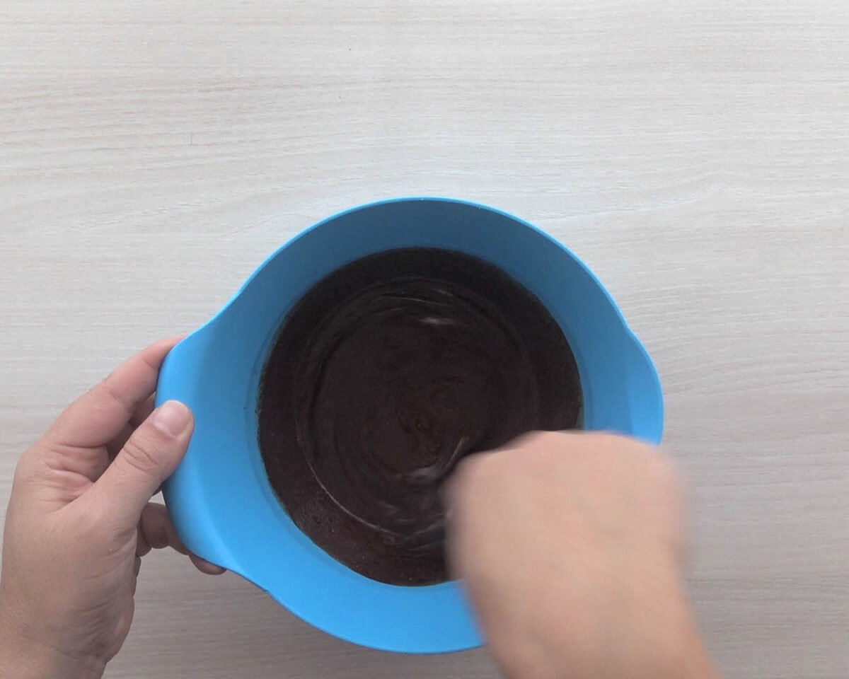 brownies de chocolate paso 8