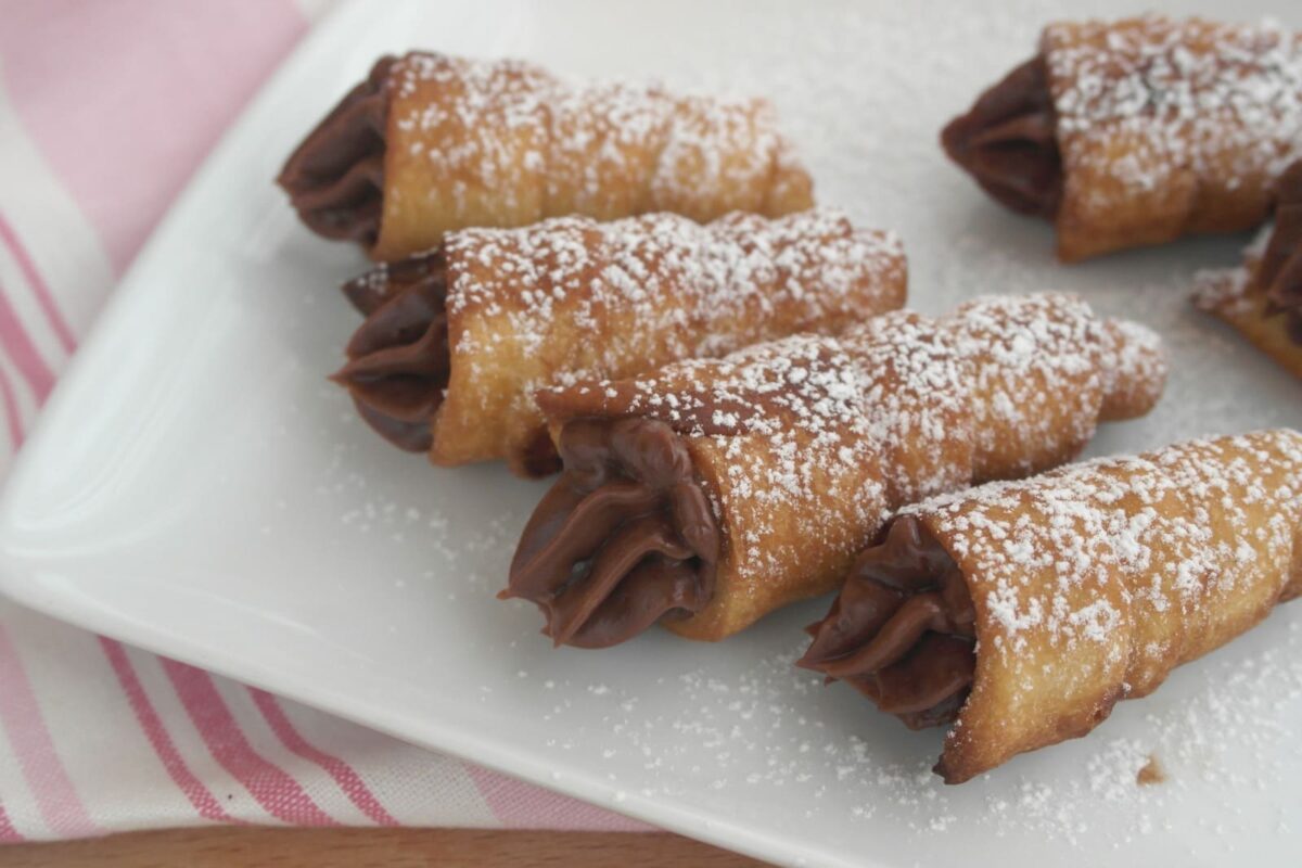 cañas de chocolate paso 19