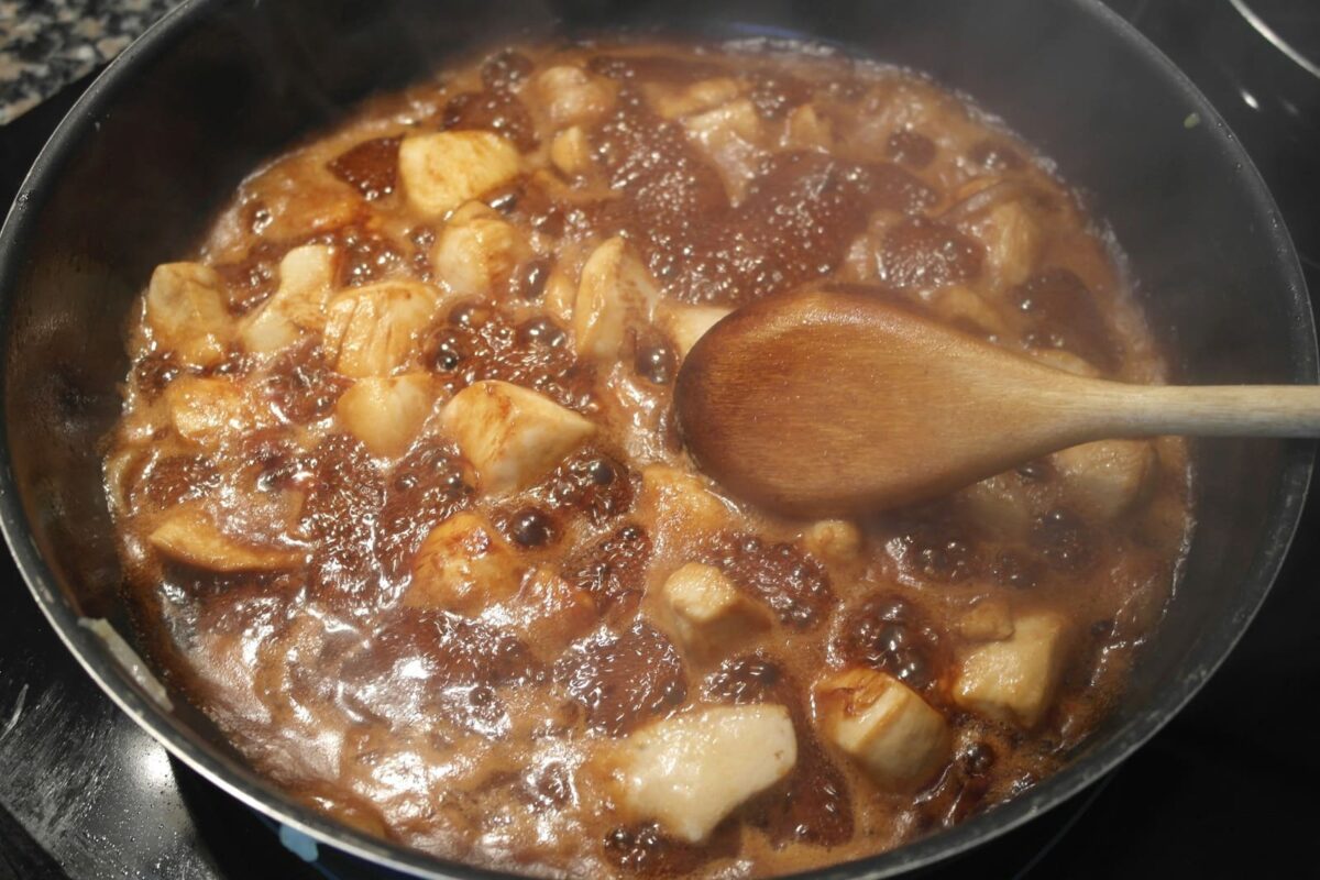 cómo preparar pollo teriyaki paso 7