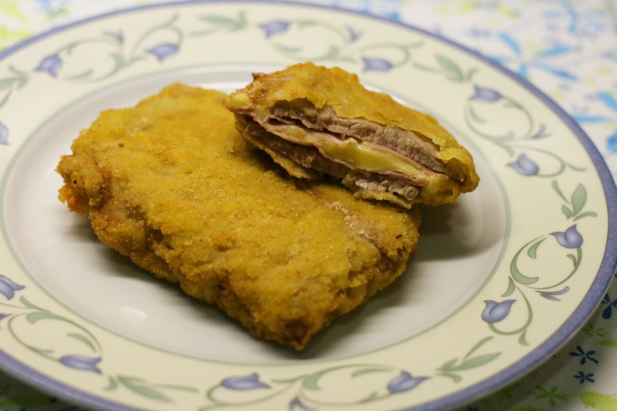 cordon blue filete relleno queso jamón paso 12